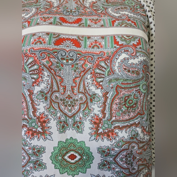 Scotch And Soda/ Maison Scotch Paisley Print Women's Top. Size Small - Picture 4 of 15
